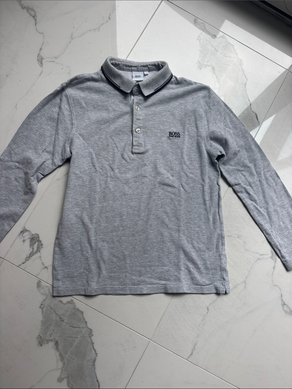 Boss long sleeve polo 14